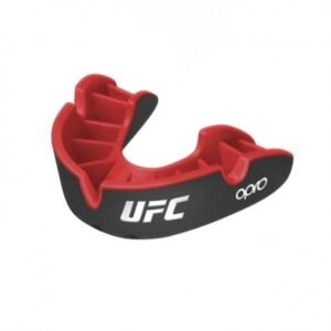 Vaikiška dantų apsauga UFC x OPRO Silver Level - Juoda/Raudona