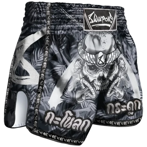Muay Thai Šortai 8 Weapons Bone Island