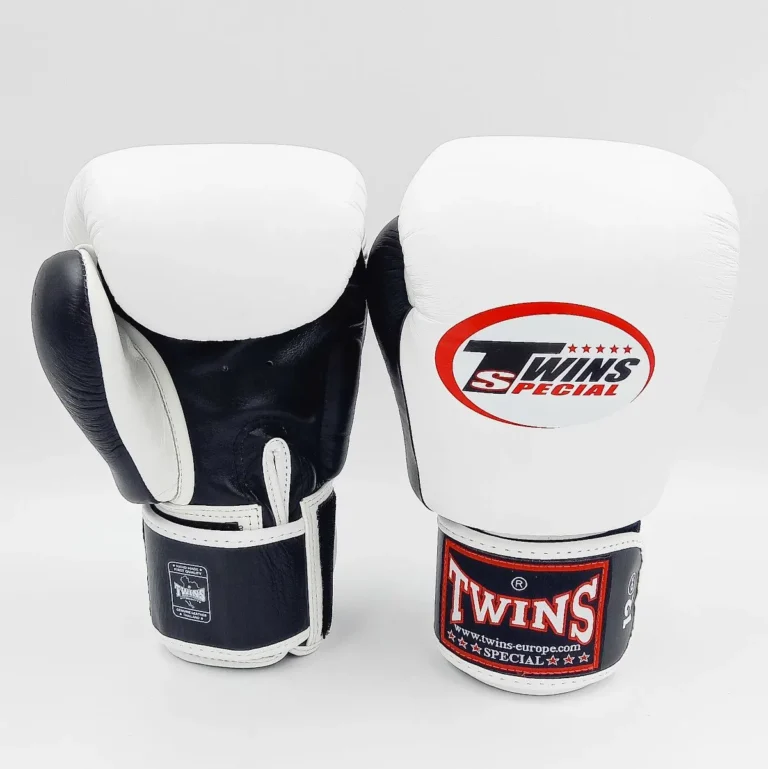 "Twins" bokso pirštinės balta - juoda