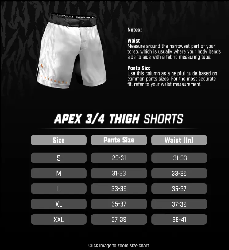Šortai-kovoms-HAYABUSA-Apex-Mid-Thigh Šortai-kovoms-HAYABUSA-Apex-Mid-Thigh