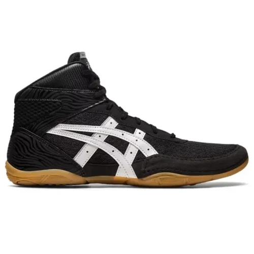 Imtyniu-batai-Asics-Matflex-7-profilis Imtynių batai Asics Matflex 7, pasižymintys išskirtiniu patvarumu, pritaikyti kovos menų treniruotėms ant tatamio.
