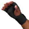 Gelinės pirštinės vietoj bokso bintų Hayabusa Quick Wraps su ilgais riešo raiščiais.