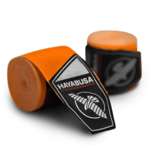 PerfectStretchHandwraps_Orange_MainImg Bokso bintai HAYABUSA Perfect stretch 4,5m. - oranžinė