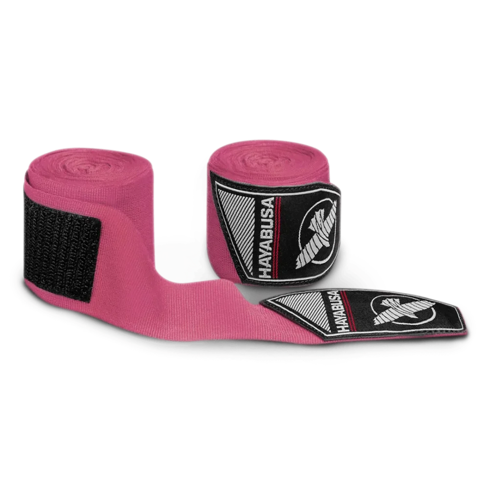 PerfectStretchHandwraps_Pink_Group_ Bokso bintai HAYABUSA Perfect stretch 4,5m. - rožinė