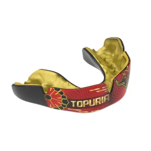 Oficiali dantų apsauga UFC x OPRO Ilia Topuria su Instant Custom-Fit greito formavimo technologija.